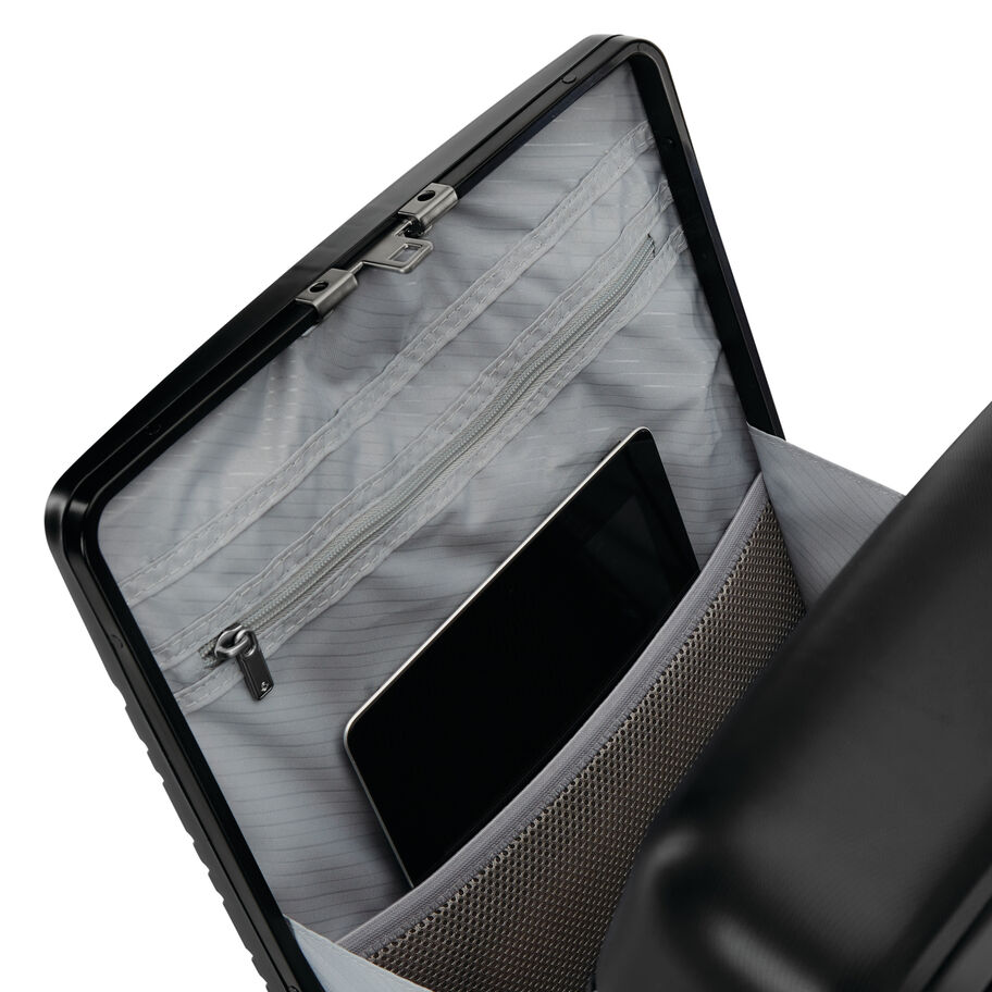 Samsonite Elevation Plus Carry-On Spinner , , 1429102620_COSpin_4_FrontPanel_Tablet