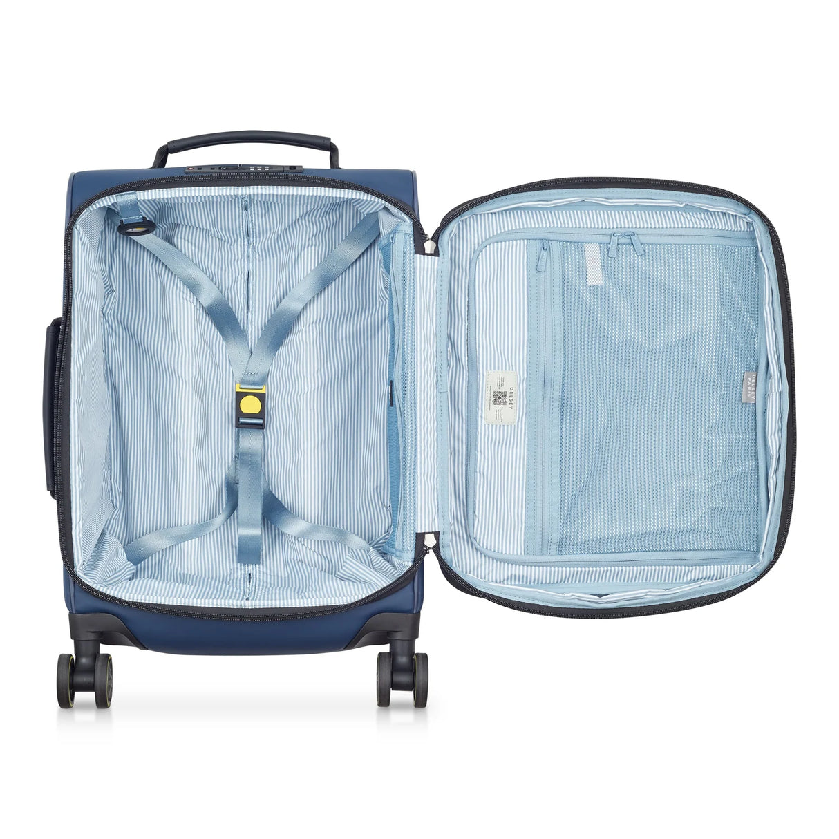 Delsey Turenne Soft Expandable Carry-On Spinner - Navy