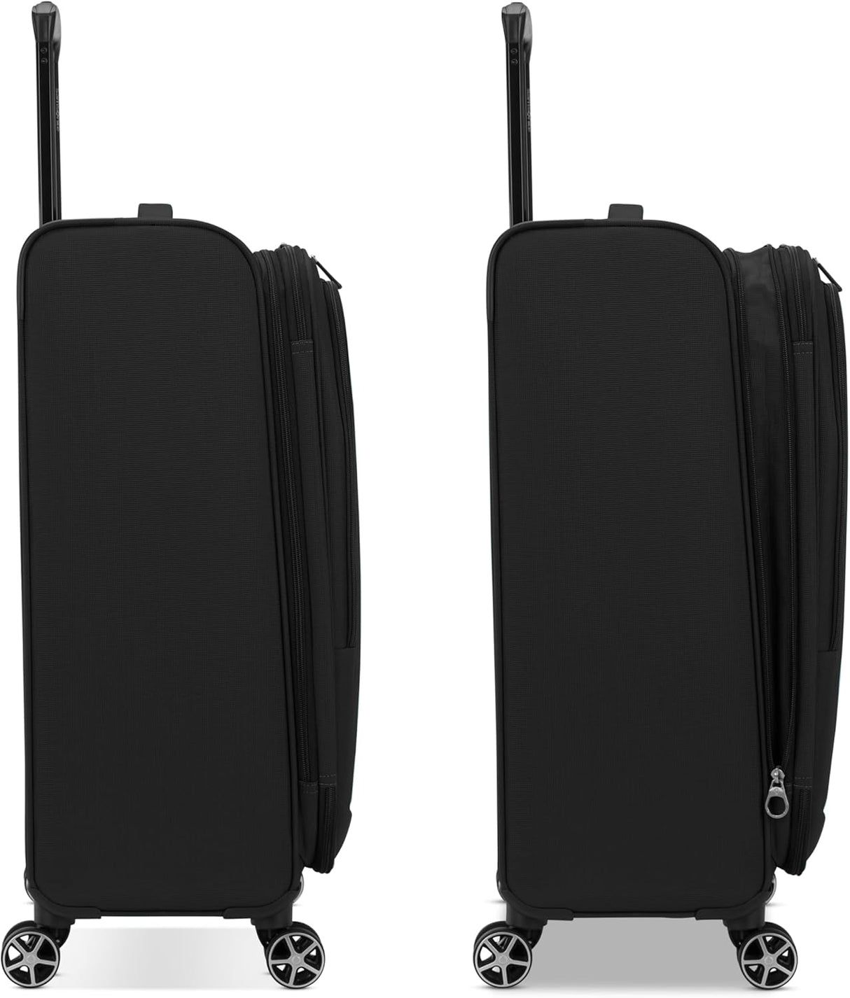 Samsonite Saire LTE 3 Piece Set Expandable Luggage Spinners | Black | (CO/MED/LG)