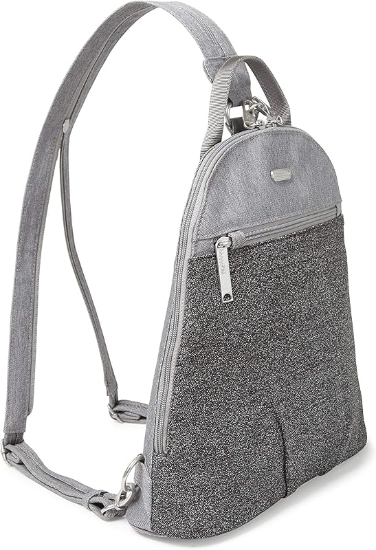 Baggallini womens Anti theft convertible backpack + RFID-protected wristlet