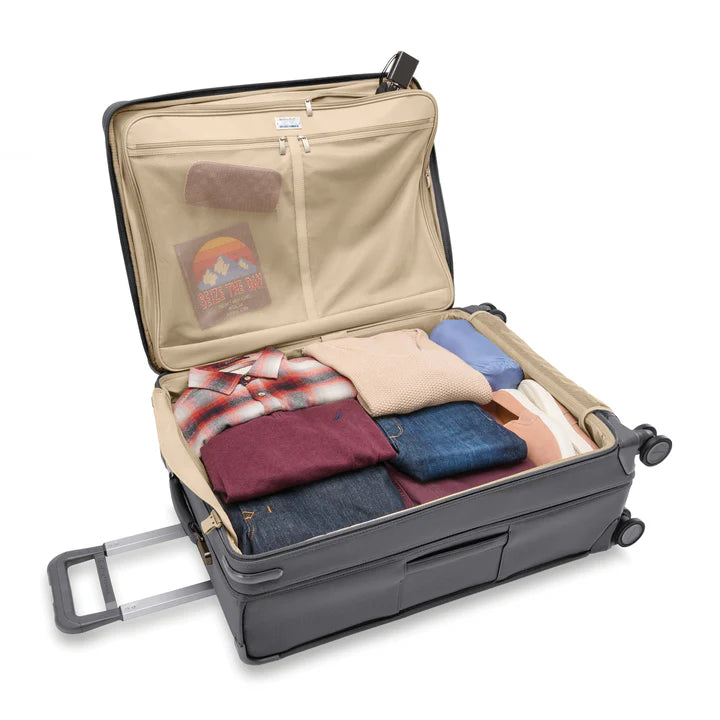 Briggs & Riley Baseline Large Expandable Spinner - Steel Gray