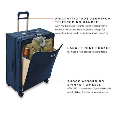 Briggs & Riley Baseline Extra Large Expandable Spinner , , BLU131CXSP-52