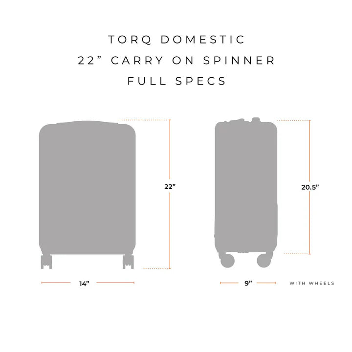 Briggs & Riley Torq Domestic 22" Carry-On Spinner